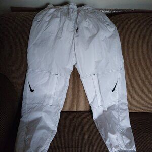 White Nike Joggers